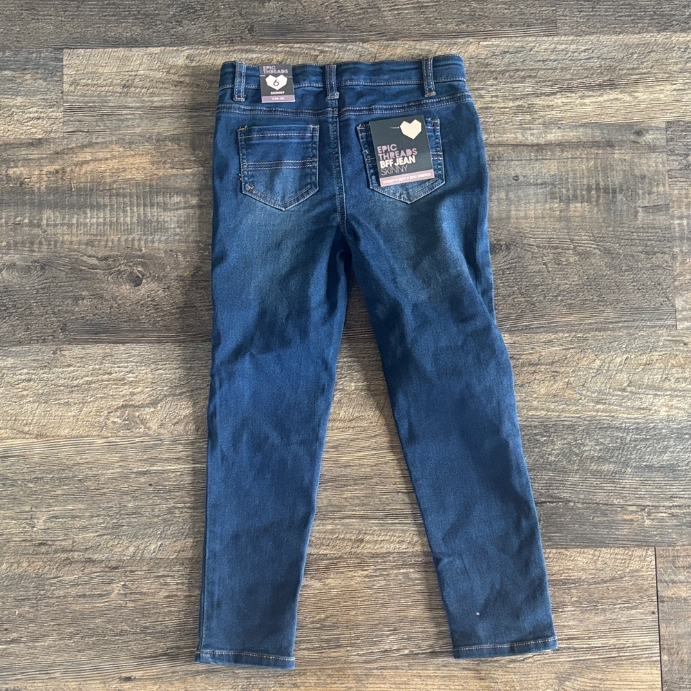 Epic Threads Kids Blue Jeans - Picture 3 of 4